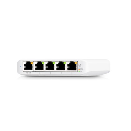 Ubiquiti Networks UniFi Switch Flex Mini (5-pack) Gestito Gigabit Ethernet (10/100/1000) Supporto Power over Ethernet (PoE) Bianco