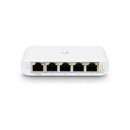 Ubiquiti Networks UniFi Switch Flex Mini (5-pack) Gestito Gigabit Ethernet (10/100/1000) Supporto Power over Ethernet (PoE) Bianco