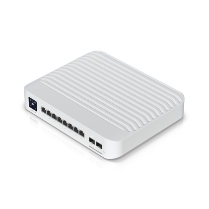 Ubiquiti UniFi USW-PRO-8-POE switch di rete Gestito L2/L3 Gigabit Ethernet (10/100/1000) Supporto Power over Ethernet (PoE) 1U Bianco