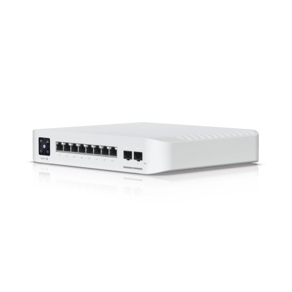Ubiquiti UniFi USW-PRO-8-POE switch di rete Gestito L2/L3 Gigabit Ethernet (10/100/1000) Supporto Power over Ethernet (PoE) 1U Bianco