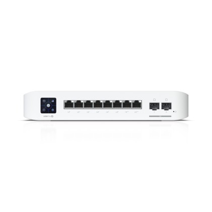 Ubiquiti UniFi USW-PRO-8-POE switch di rete Gestito L2/L3 Gigabit Ethernet (10/100/1000) Supporto Power over Ethernet (PoE) 1U Bianco