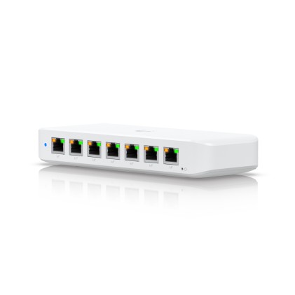 Ubiquiti UniFiSwitch Ultra Desktop Gigabit Smart Switch, 8x RJ-45, 42W PoE++