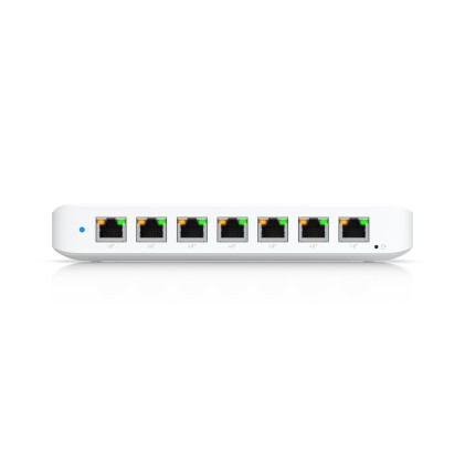 Ubiquiti UniFiSwitch Ultra Desktop Gigabit Smart Switch, 8x RJ-45, 42W PoE++