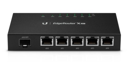 Router Ubiquiti EdgeRouter X, 5-port Gigabit Router, 1x SFP In