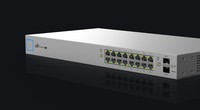 Switch 16 porte Ubiquiti UniFi, 150W PoE+, 16 Gbit Ports, 2 SFP