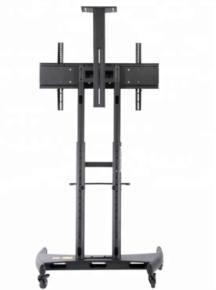 Staffa  Pavimento Per Tv 65 50Kg Npf10020 Load 50Kg Con Ruote