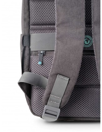 Urban Factory ELB14UF borsa per laptop 35,6 cm (14") Zaino Grigio