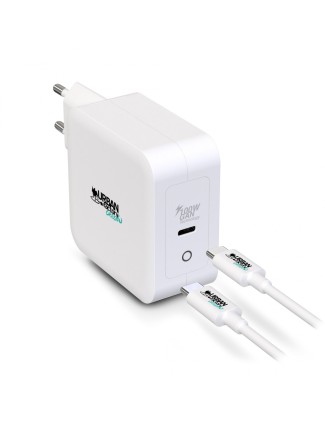 Urban Factory CYCLEE Computer portatile, Smartphone, Tablet Bianco AC Interno