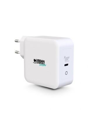 Urban Factory CYCLEE Computer portatile, Smartphone, Tablet Bianco AC Interno