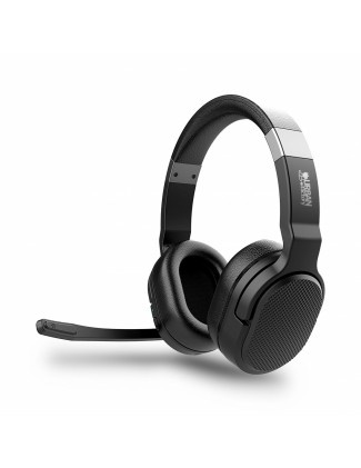 Urban Factory MOVEE COMFORT Auricolare Wireless A Padiglione Gaming USB tipo-C Bluetooth Base di ricarica Nero