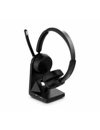 Urban Factory MOVEE MAX Auricolare Wireless A Padiglione Gaming USB tipo A Bluetooth Base di ricarica Nero