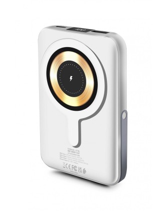 Urban Factory Magnee Power 10000 mAh Carica wireless Bianco