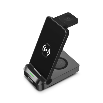 Urban Factory SWC40UF Caricabatterie per dispositivi mobili Universale Nero USB Carica wireless Ricarica rapida Interno