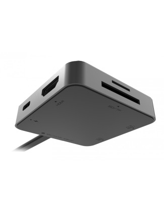 Urban Factory HUBEE LIGHT USB 3.2 Gen 1 (3.1 Gen 1) Type-C Grigio