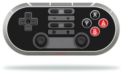 Under Control 2926 periferica di gioco Nero, Bianco Bluetooth Gamepad Analogico/Digitale Android, Nintendo Switch, PC, Playstation 3