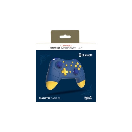 Under Control 2965 periferica di gioco Blu, Giallo Bluetooth Gamepad Analogico/Digitale Nintendo Switch, Nintendo Switch Lite