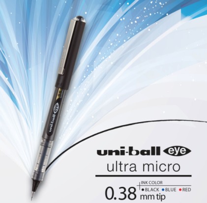 Uni-Ball Eye Ultra Micro Penna retrattile a clip Nero 1 pz