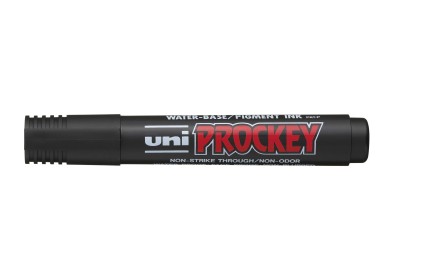 Uni-Ball Prockey evidenziatore 1 pz Nero