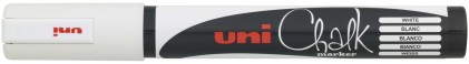 Uni-Ball ChalkGlass Chalk evidenziatore in gesso Bianco 1 pz