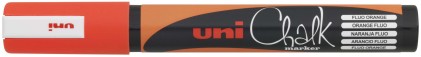 Uni-Ball ChalkGlass Chalk evidenziatore in gesso Arancione 1 pz