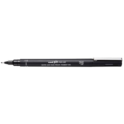 Uni-Ball Pin 1.0 penna tecnica Nero 1 pz