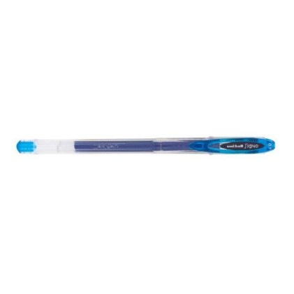Uni-Ball Signo UM-120 Penna in gel con cappuccio Azzurro 1 pz