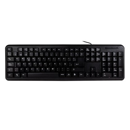 UNYKAch 50535 tastiera Mouse incluso USB QWERTY Spagnolo Nero