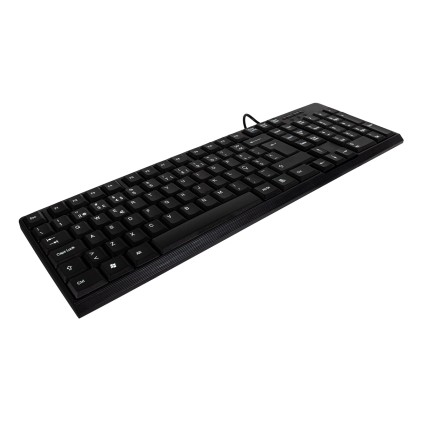 UNYKAch 50536 tastiera Mouse incluso Ufficio USB QWERTY Portoghese Nero