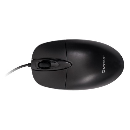 UNYKAch 50536 tastiera Mouse incluso Ufficio USB QWERTY Portoghese Nero