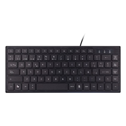 UNYKAch KB 302 Mini tastiera USB QWERTY Nero