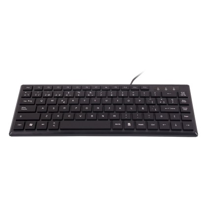 UNYKAch KB 302 Mini tastiera USB QWERTY Nero