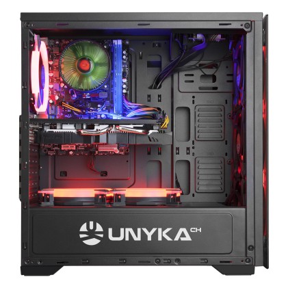 UNYKAch Armor Evo Desktop Nero, Trasparente