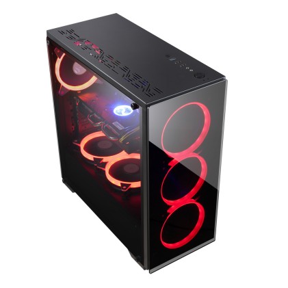UNYKAch Armor Evo Desktop Nero, Trasparente