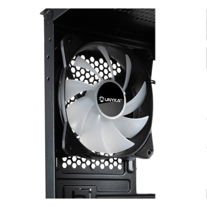 UNYKAch ATX Glayze Black Tower Nero