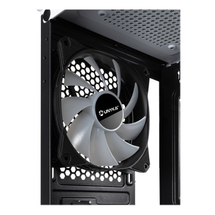 UNYKAch ATX Glayze White Tower Bianco