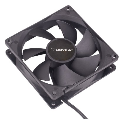 UNYKAch 90 mm Case per computer Ventilatore 9 cm Nero