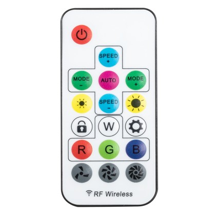 UNYKAch Fan CANDY 30 ARGB Ring Led 120 mm Case per computer Ventilatore 12 cm Nero 3 pz