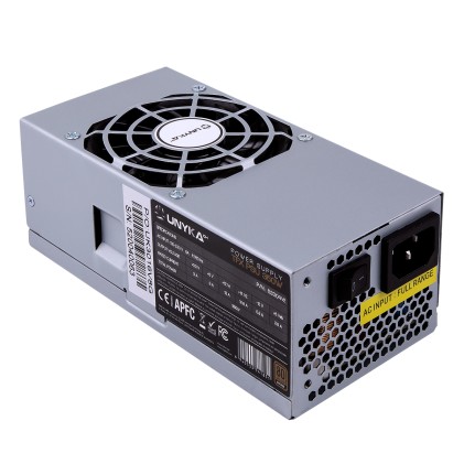 UNYKAch TFX 350W 80 Plus Bronze alimentatore per computer 20+4 pin ATX Argento