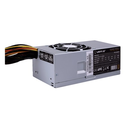 UNYKAch TFX 350W 80 Plus Bronze alimentatore per computer 20+4 pin ATX Argento