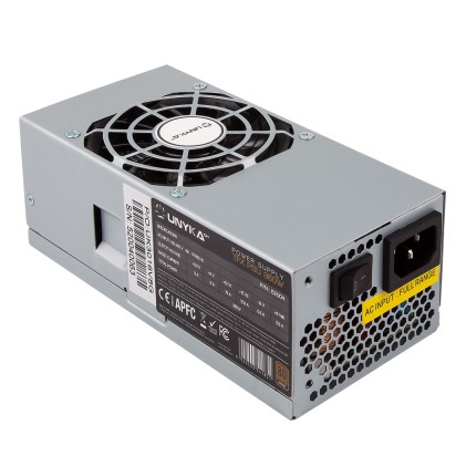 UNYKAch TFX 350W alimentatore per computer 20+4 pin ATX Argento