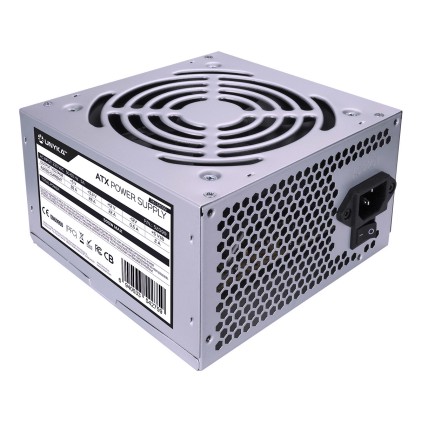 UNYKAch ATX 500W alimentatore per computer 20+4 pin ATX Argento