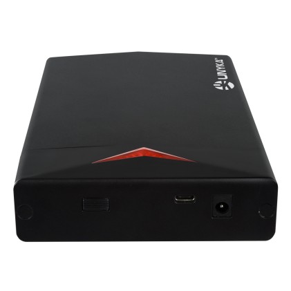 UNYKAch UK 35303 Custodia per Disco Rigido (HDD) Nero 3.5"