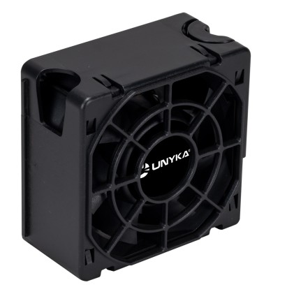 UNYKAch 80.20.12 computer case Supporto Nero, Argento
