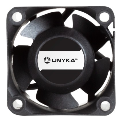 UNYKAch 6940533543480 Case per computer Ventilatore 4 cm Nero