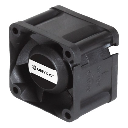 UNYKAch 6940533543480 Case per computer Ventilatore 4 cm Nero