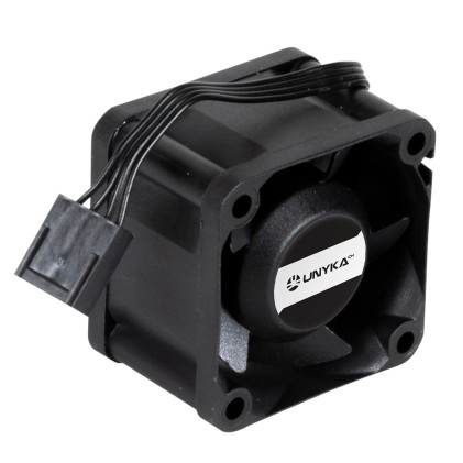 UNYKAch 6940533543480 Case per computer Ventilatore 4 cm Nero