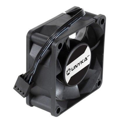 UNYKAch 6940533543497 Case per computer Ventilatore 6 cm Nero