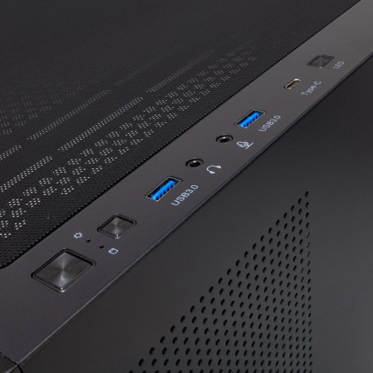 UNYKAch Revelat MESH Black Midi Tower Nero