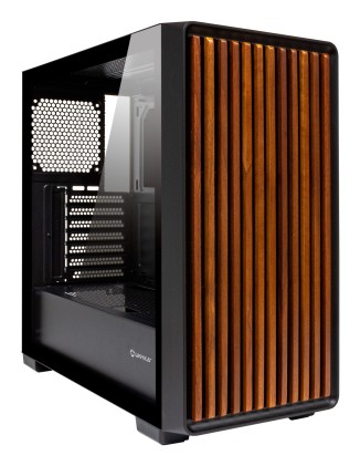 UNYKAch UK121804 computer case Midi Tower Nero, Legno