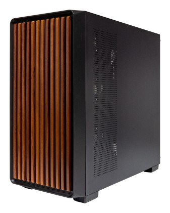UNYKAch UK121804 computer case Midi Tower Nero, Legno